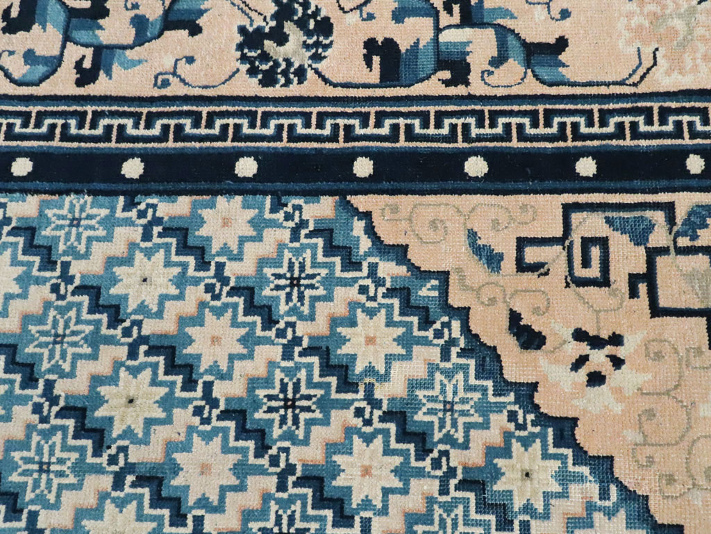 Vintage Chinese Peking Rug, No.26542 - Gsblank