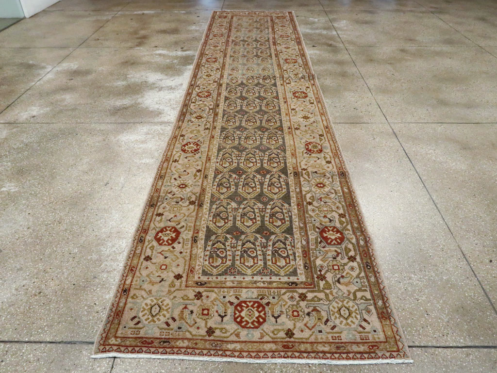 Antique Persian Malayer Runner (Pair: 1 of 2), No.26545 - Gsblank
