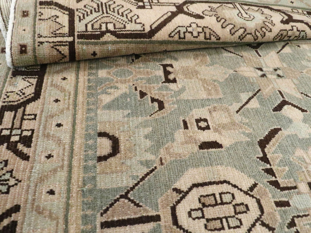 Vintage Persian Malayer Accent Rug (Pair: 1 of 2), No.26546 - Gsblank