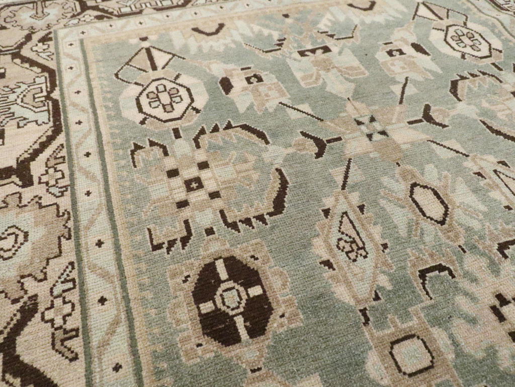 Vintage Persian Malayer Accent Rug (Pair: 2 of 2), No.26549 - Gsblank