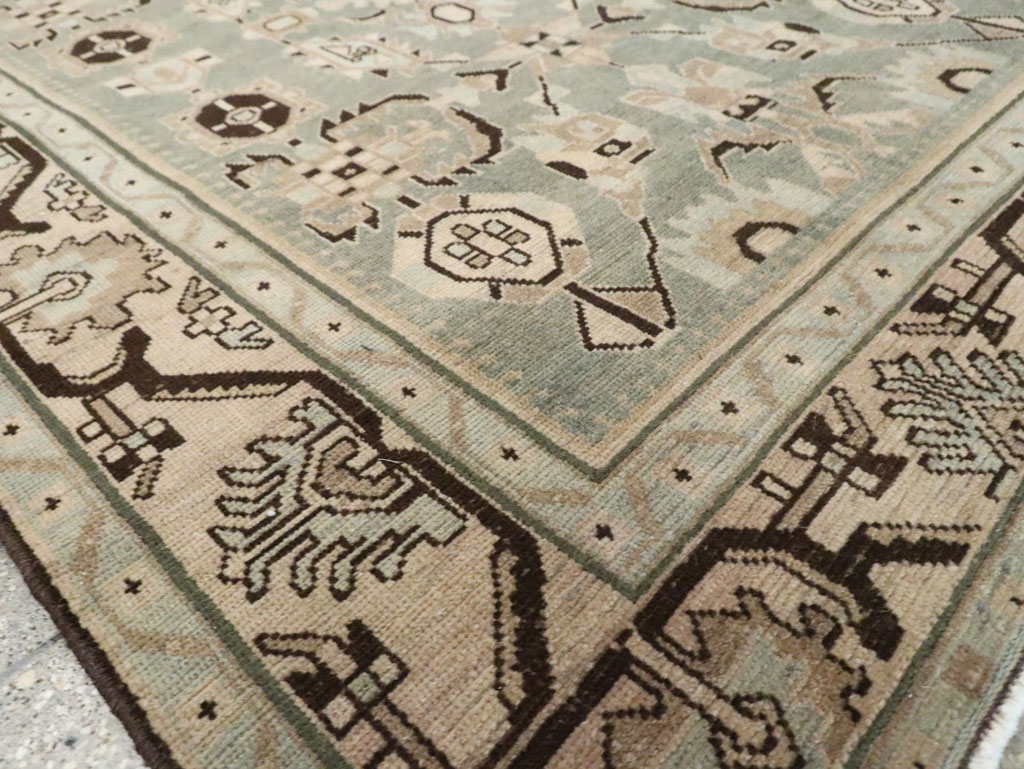 Vintage Persian Malayer Accent Rug (Pair: 2 of 2), No.26549 - Gsblank