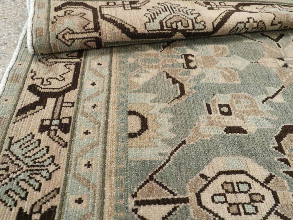 Vintage Persian Malayer Accent Rug (Pair: 2 of 2), No.26549 - Gsblank