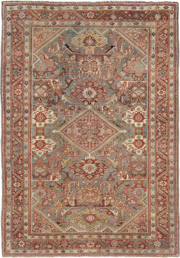 Antique Persian Mahal Rug, No.26555 - Gsblank