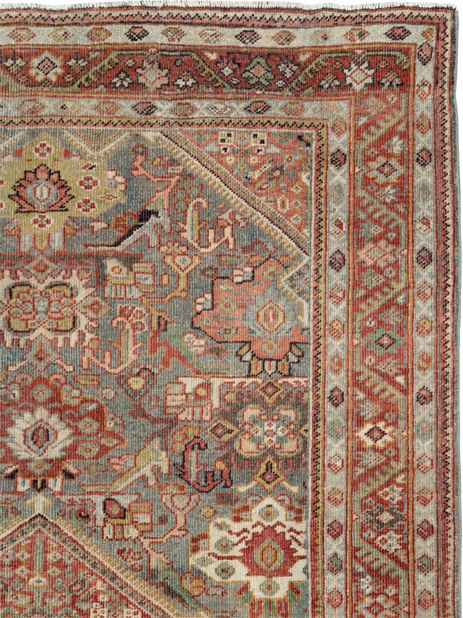 Antique Persian Mahal Rug, No.26555 - Gsblank