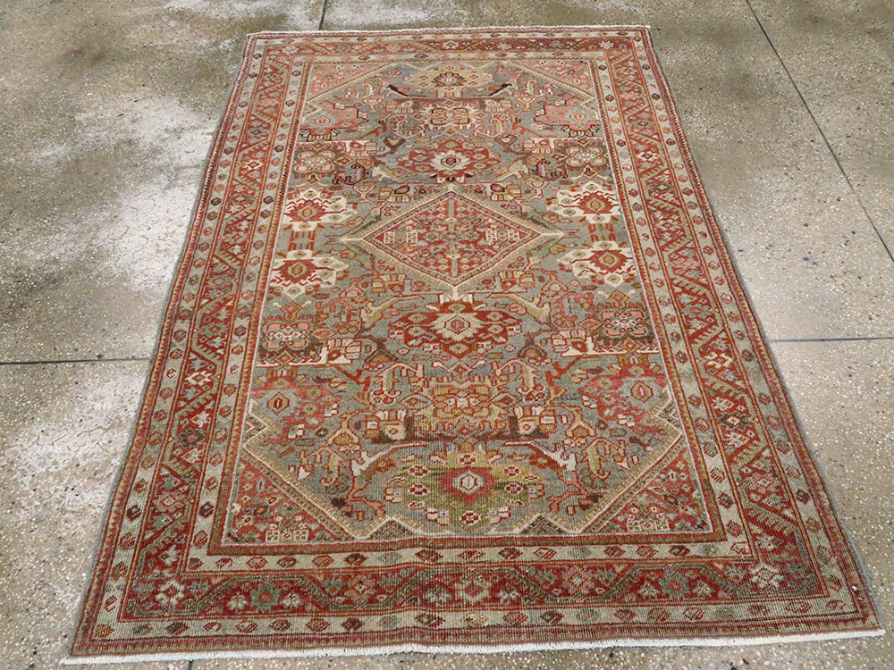 Antique Persian Mahal Rug, No.26555 - Gsblank