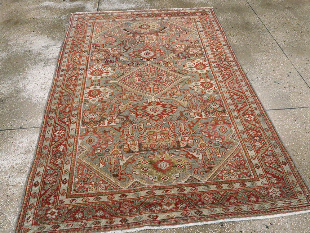 Antique Persian Mahal Rug, No.26555 - Gsblank