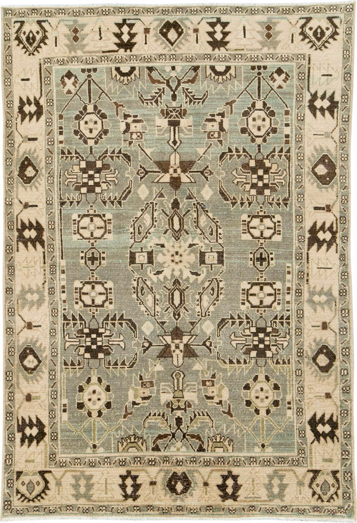 Vintage Persian Malayer Rug, No.26558 - Gsblank