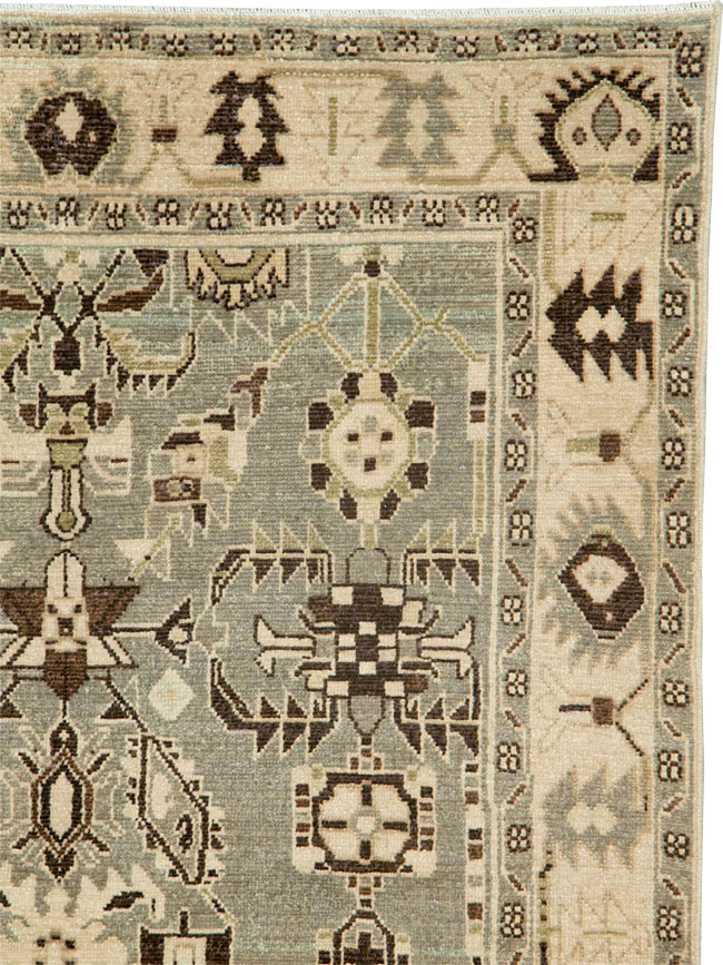 Vintage Persian Malayer Rug, No.26558 - Gsblank