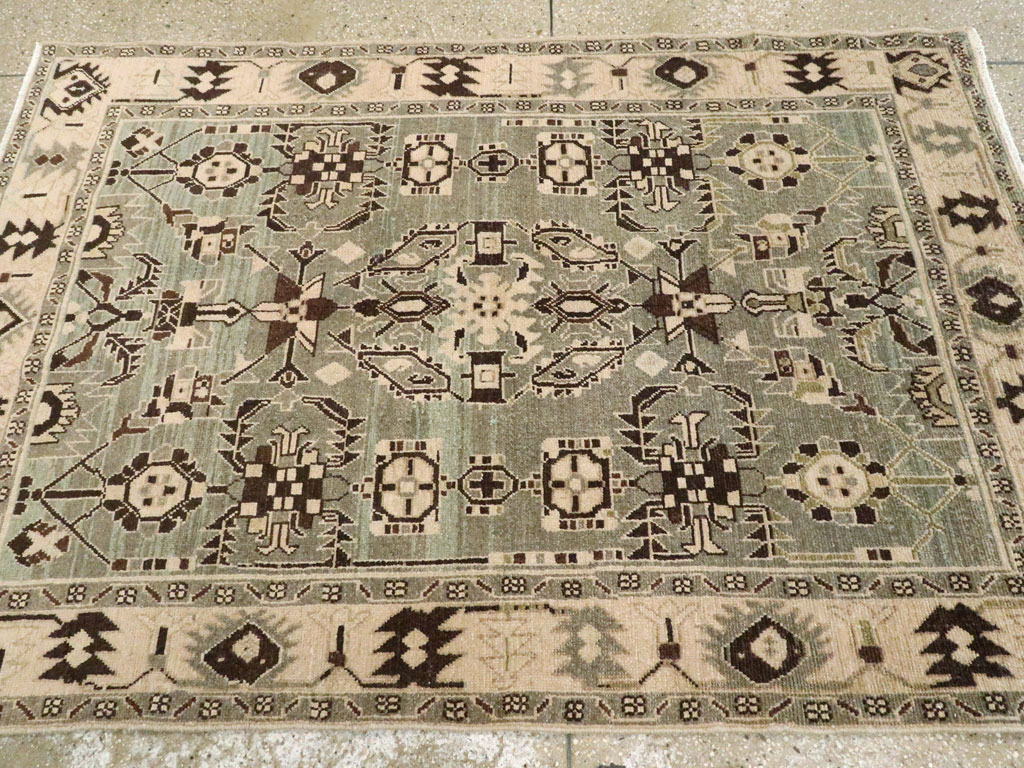 Vintage Persian Malayer Rug, No.26558 - Gsblank