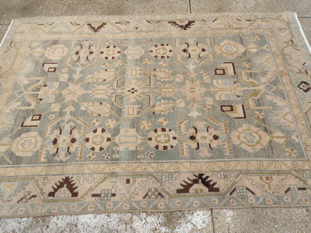 Vintage Persian Malayer Rug, No.26559 - Gsblank