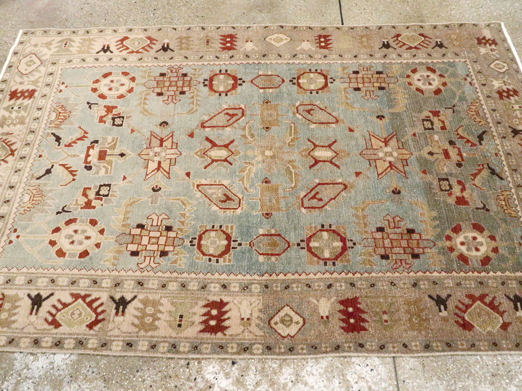 Antique Persian Malayer Rug, No.26560 - Gsblank