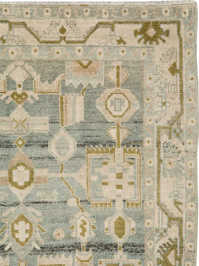 Vintage Persian Malayer Rug, No.26561 - Gsblank