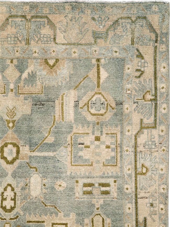 Vintage Persian Malayer Rug, No.26561 - Gsblank