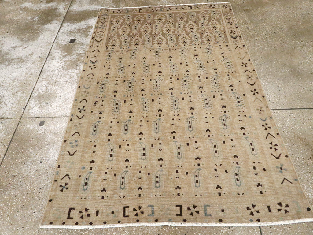 Vintage Persian Malayer Rug, No.26564 - Gsblank