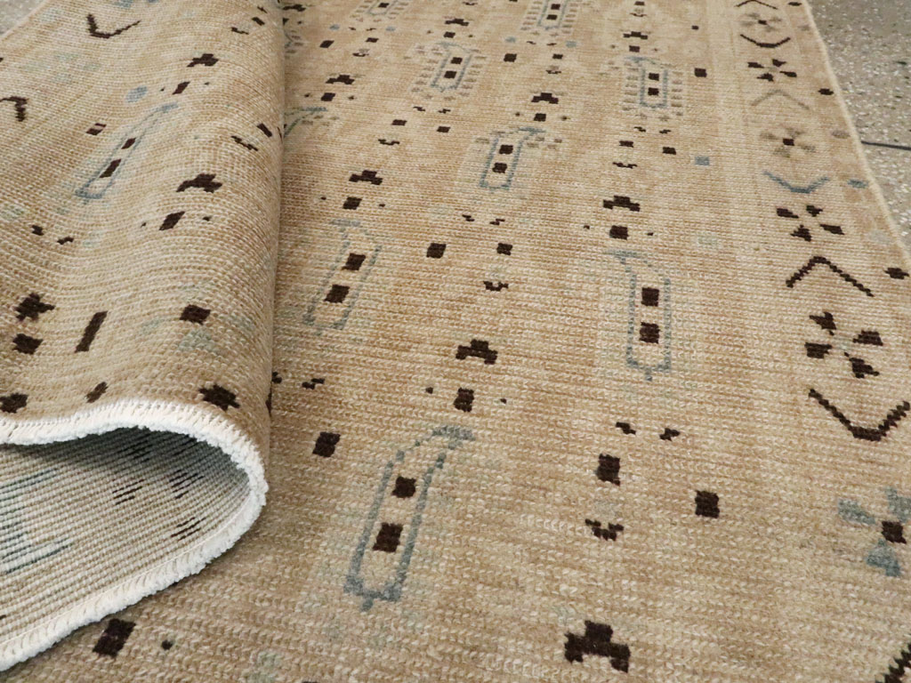 Vintage Persian Malayer Rug, No.26564 - Gsblank