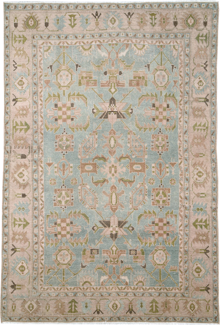 Vintage Persian Malayer Rug, No.26566 - Gsblank