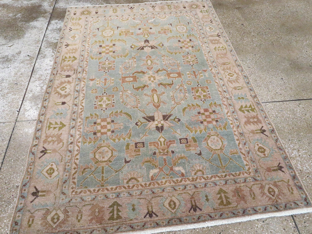Vintage Persian Malayer Rug, No.26566 - Gsblank