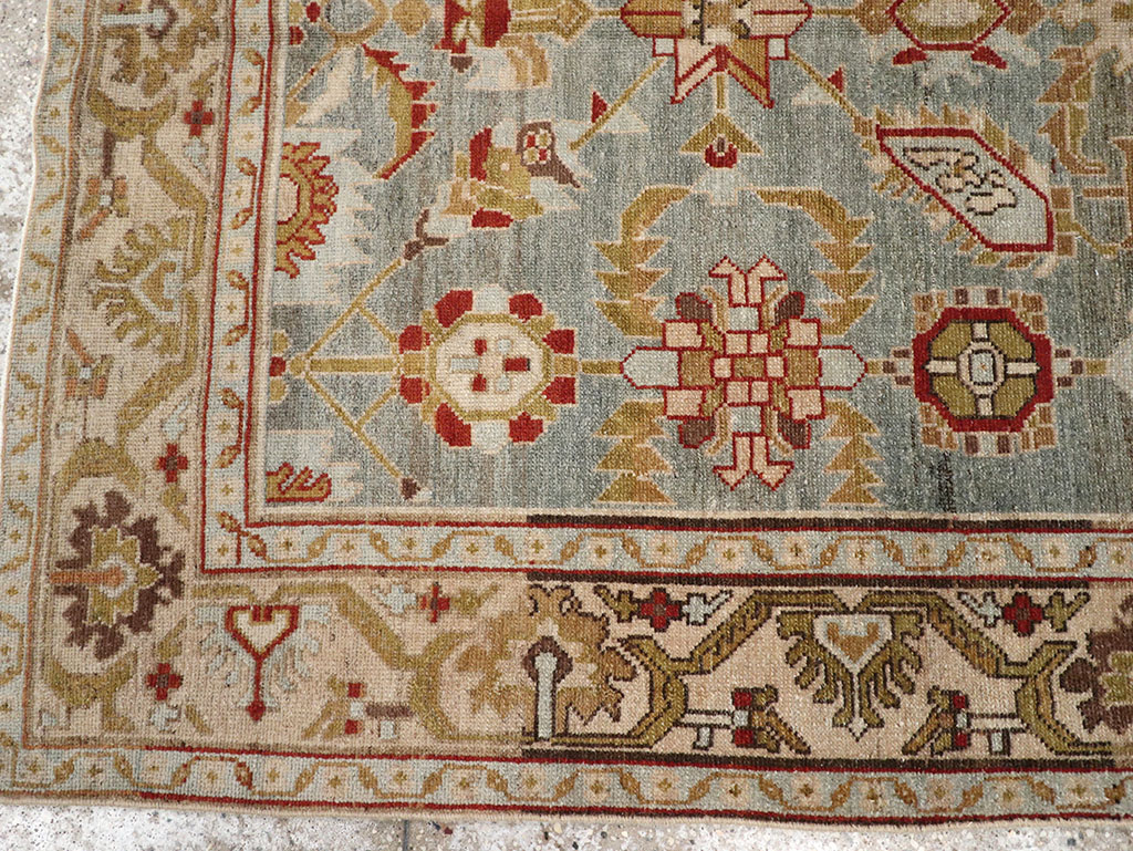 Vintage Persian Malayer Accent Rug, No.26569 - Gsblank
