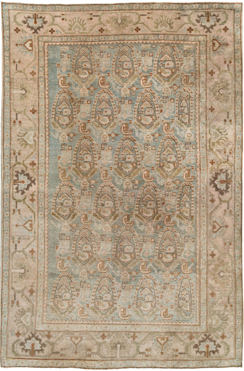 Antique Persian Malayer Rug, No.26574 - Gsblank