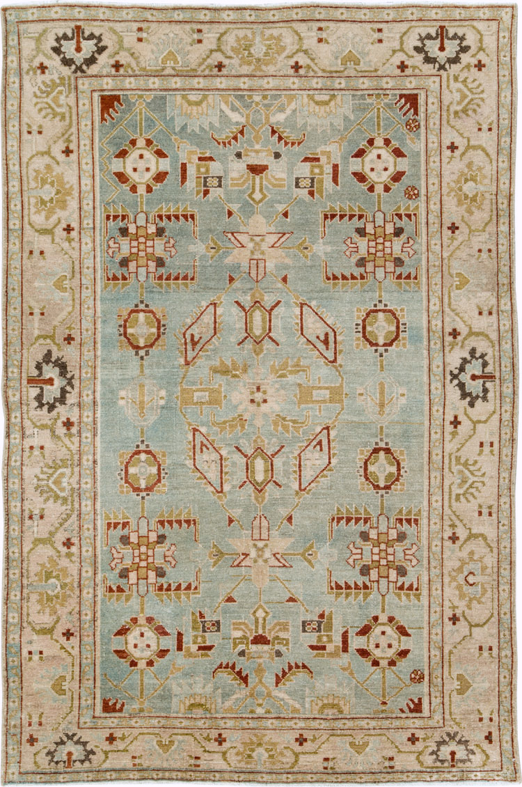 Vintage Persian Malayer Rug, No.26575 - Gsblank