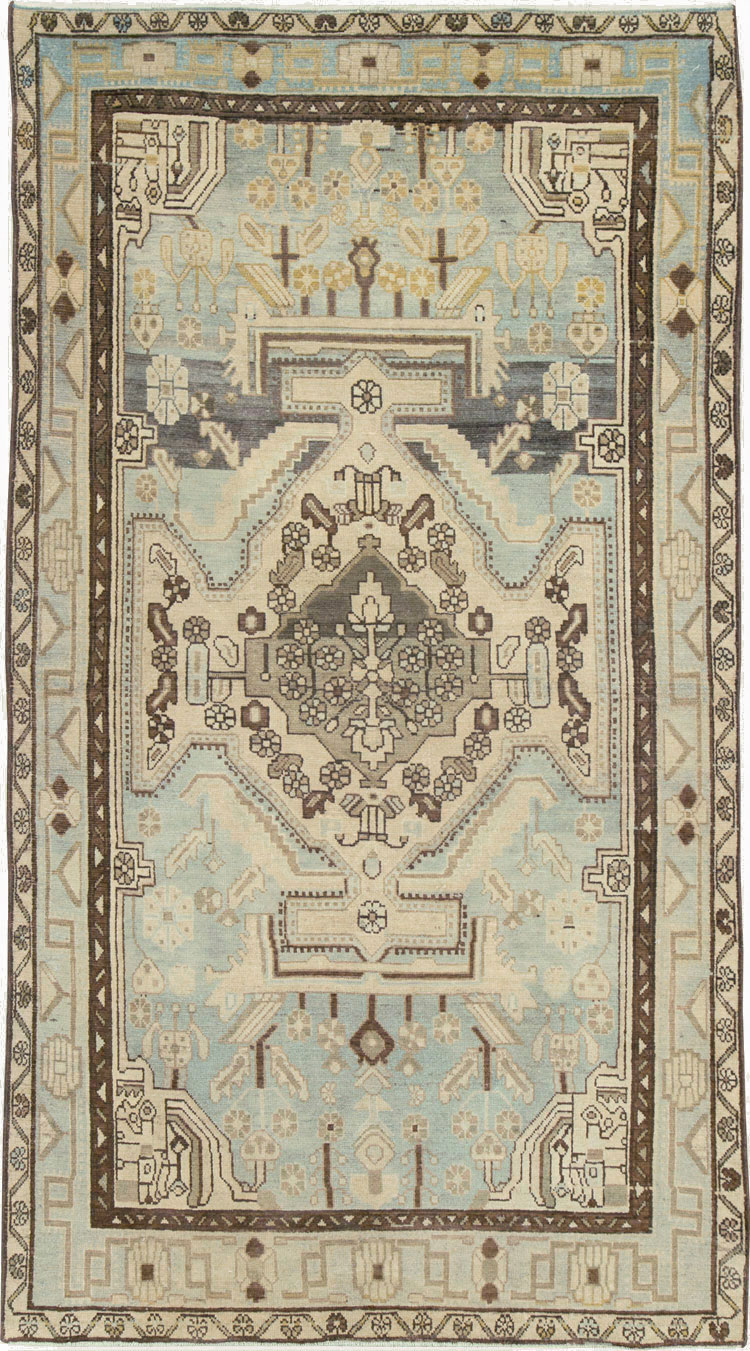 Vintage Persian Malayer Rug, No.26577 - Gsblank