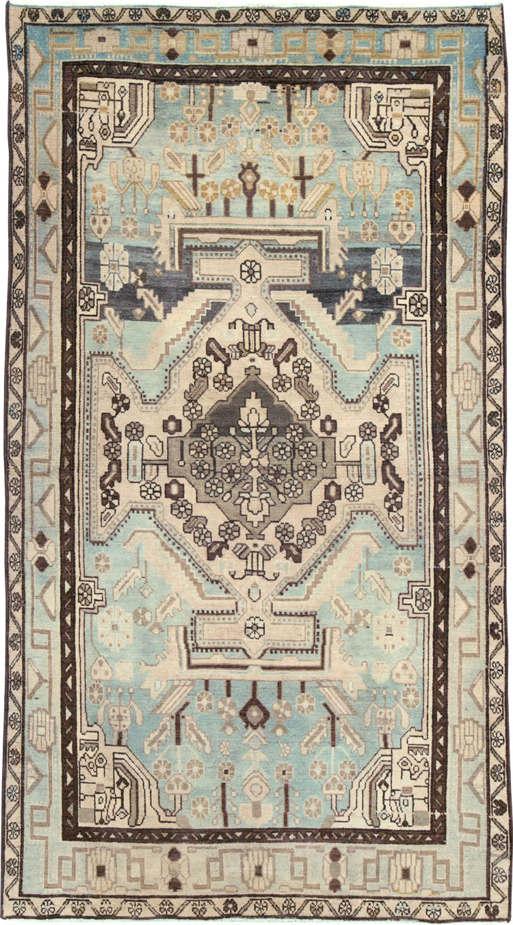 Vintage Persian Malayer Rug, No.26577 - Gsblank