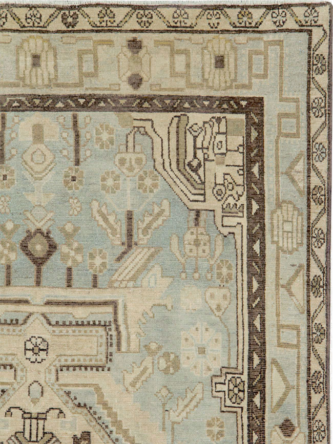 Vintage Persian Malayer Rug, No.26577 - Gsblank