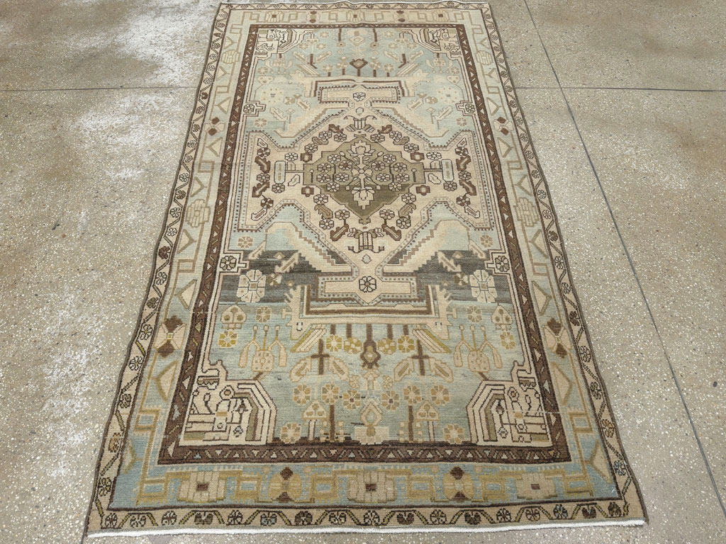 Vintage Persian Malayer Rug, No.26577 - Gsblank