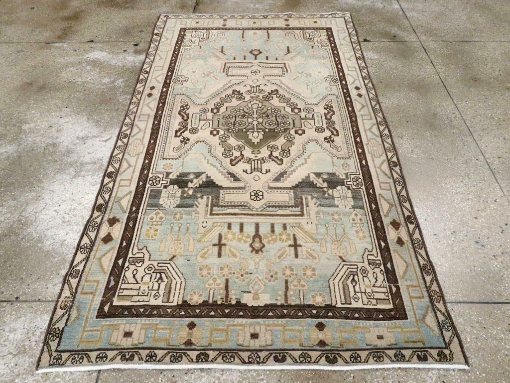 Vintage Persian Malayer Rug, No.26577 - Gsblank