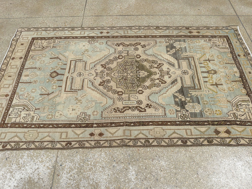 Vintage Persian Malayer Rug, No.26577 - Gsblank