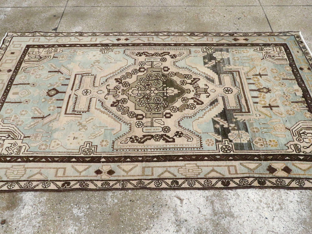 Vintage Persian Malayer Rug, No.26577 - Gsblank