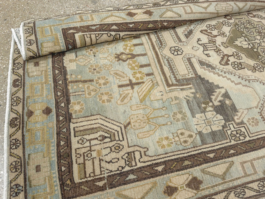 Vintage Persian Malayer Rug, No.26577 - Gsblank