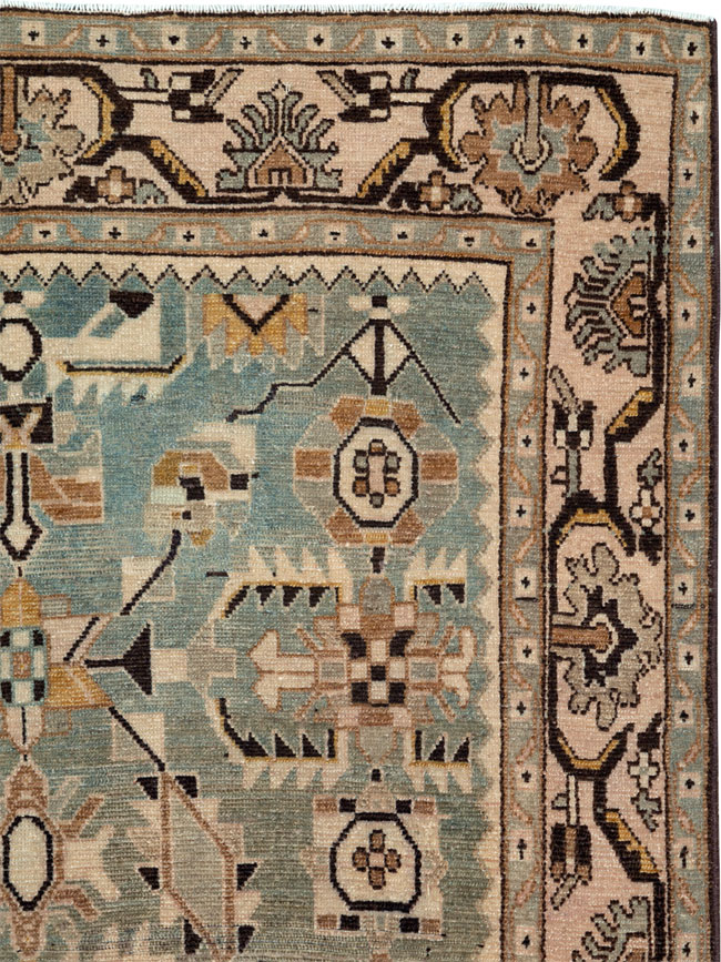 Vintage Persian Malayer Rug, No.26579 - Gsblank