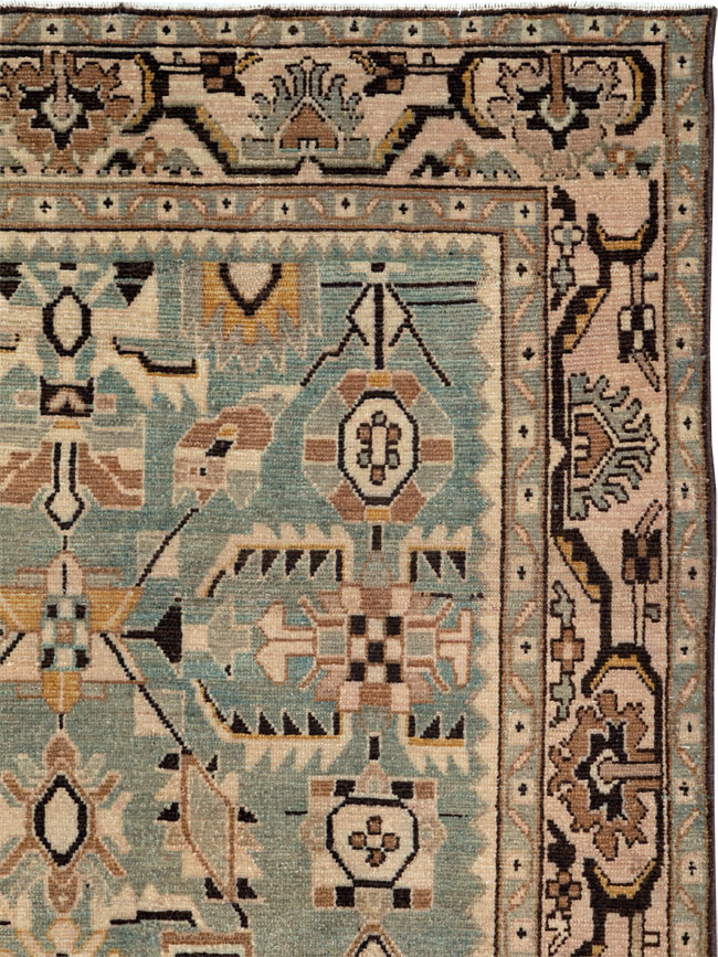 Vintage Persian Malayer Rug, No.26579 - Gsblank