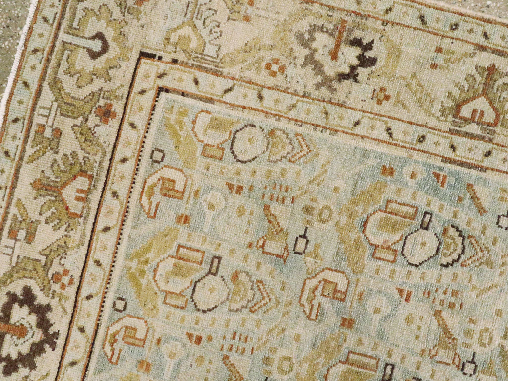 Antique Persian Malayer Rug, No.26582 - Gsblank