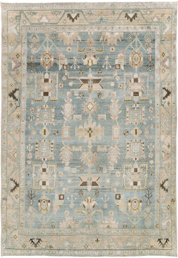Vintage Persian Malayer Rug, No.26588 - Gsblank
