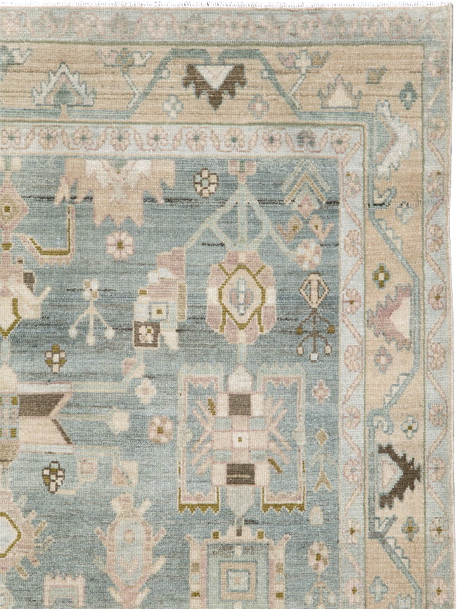 Vintage Persian Malayer Rug, No.26588 - Gsblank