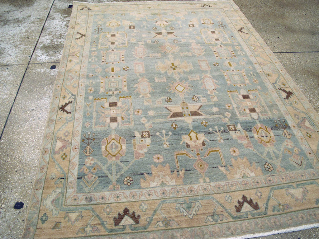 Vintage Persian Malayer Rug, No.26588 - Gsblank