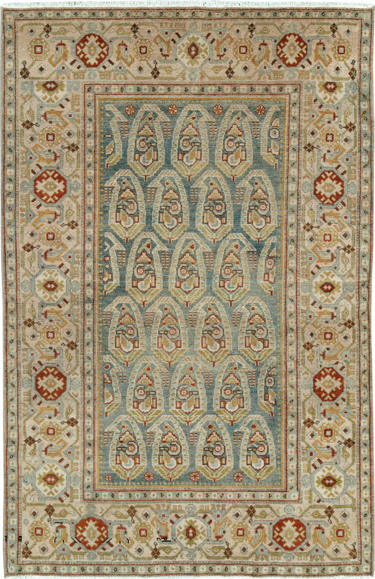 Vintage Persian Malayer Rug, No.26589 - Gsblank