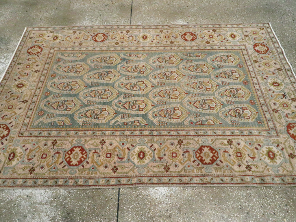 Vintage Persian Malayer Rug, No.26589 - Gsblank