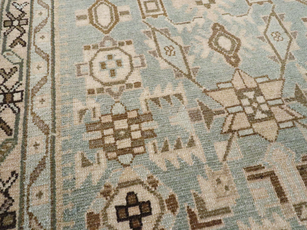 Vintage Persian Malayer Throw Rug (Pair: 2 of 2), No.26590 - Gsblank