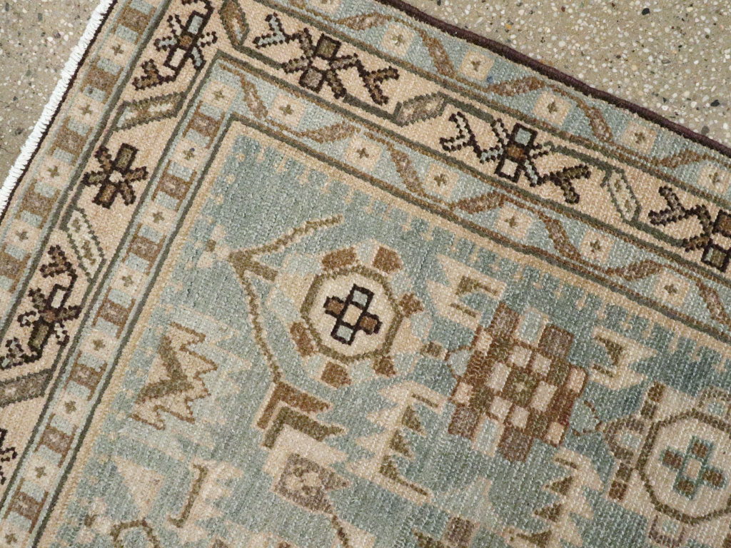 Vintage Persian Malayer Throw Rug (Pair: 2 of 2), No.26590 - Gsblank