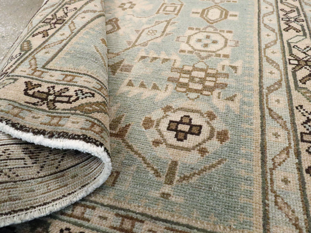 Vintage Persian Malayer Throw Rug (Pair: 2 of 2), No.26590 - Gsblank