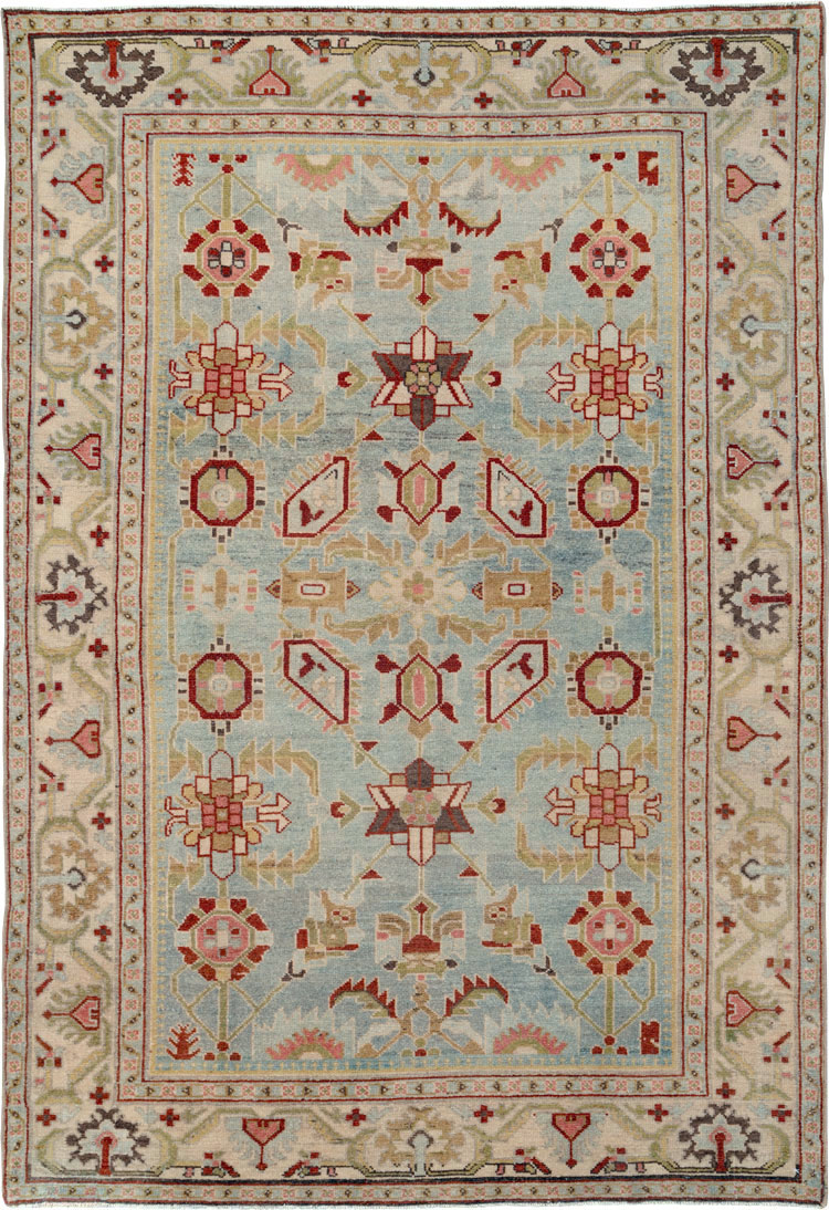 Vintage Persian Malayer Rug, No.26592 - Gsblank