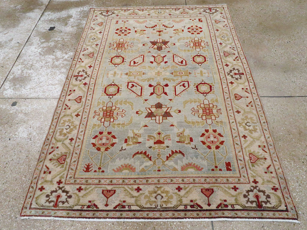 Vintage Persian Malayer Rug, No.26592 - Gsblank