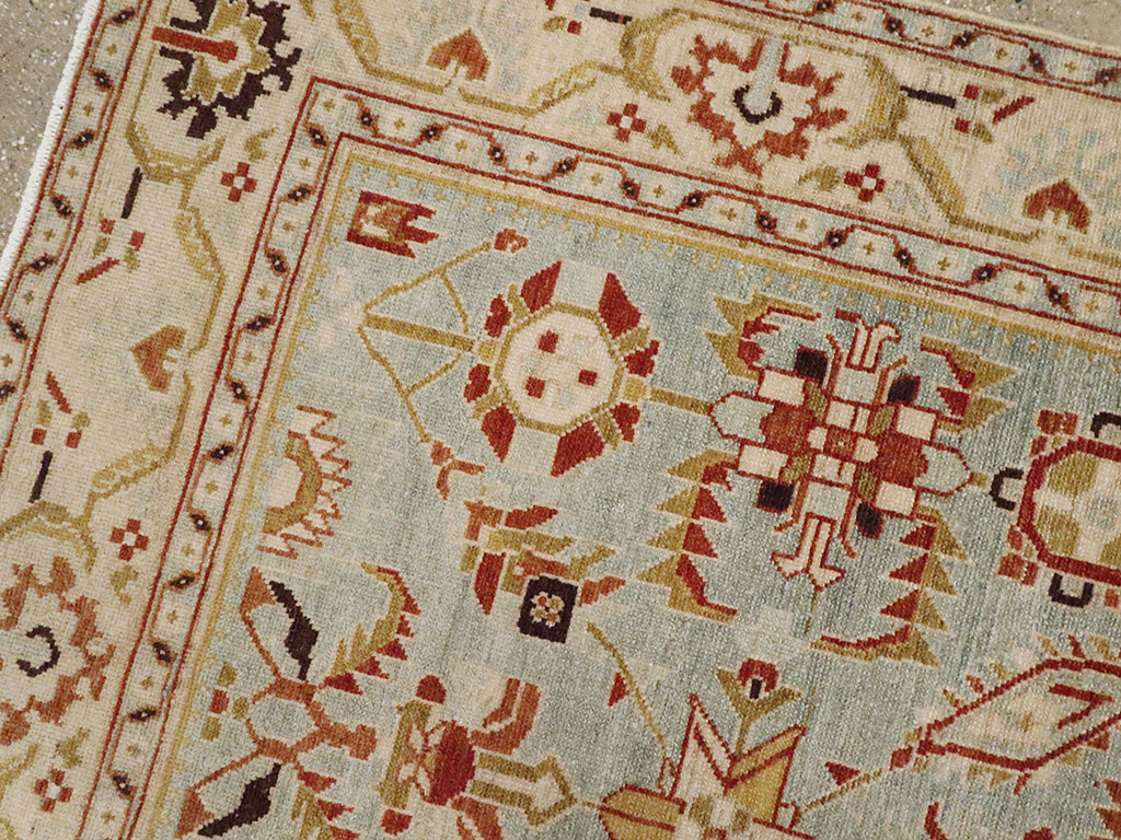 Vintage Persian Malayer Rug, No.26594 - Gsblank