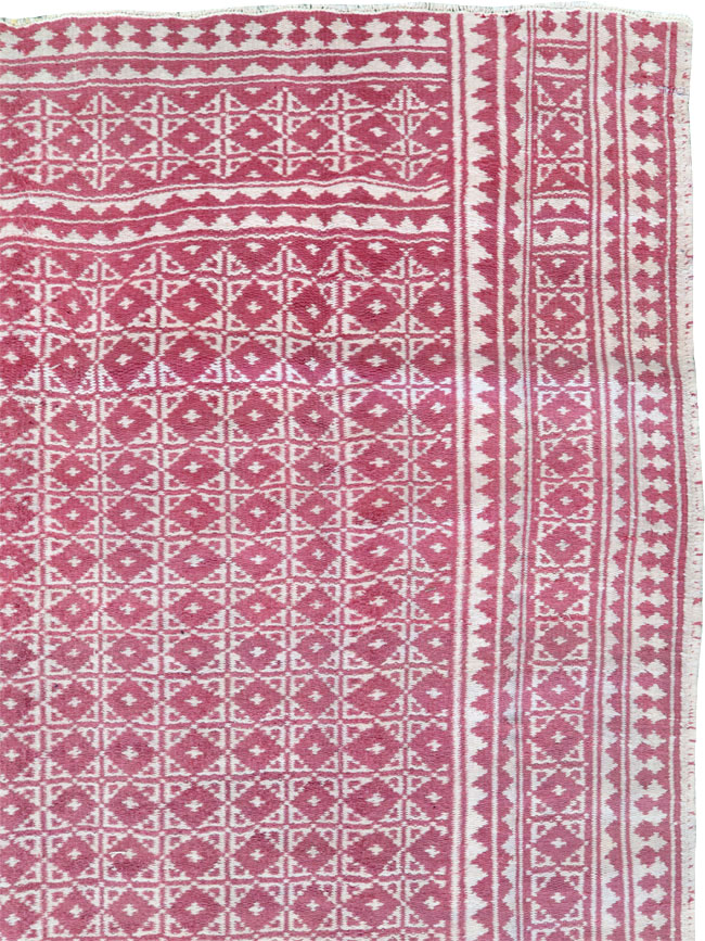 Vintage Persian Reversible Flatweave, No.26598 - Gsblank