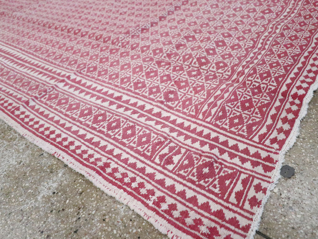 Vintage Persian Reversible Flatweave, No.26598 - Gsblank