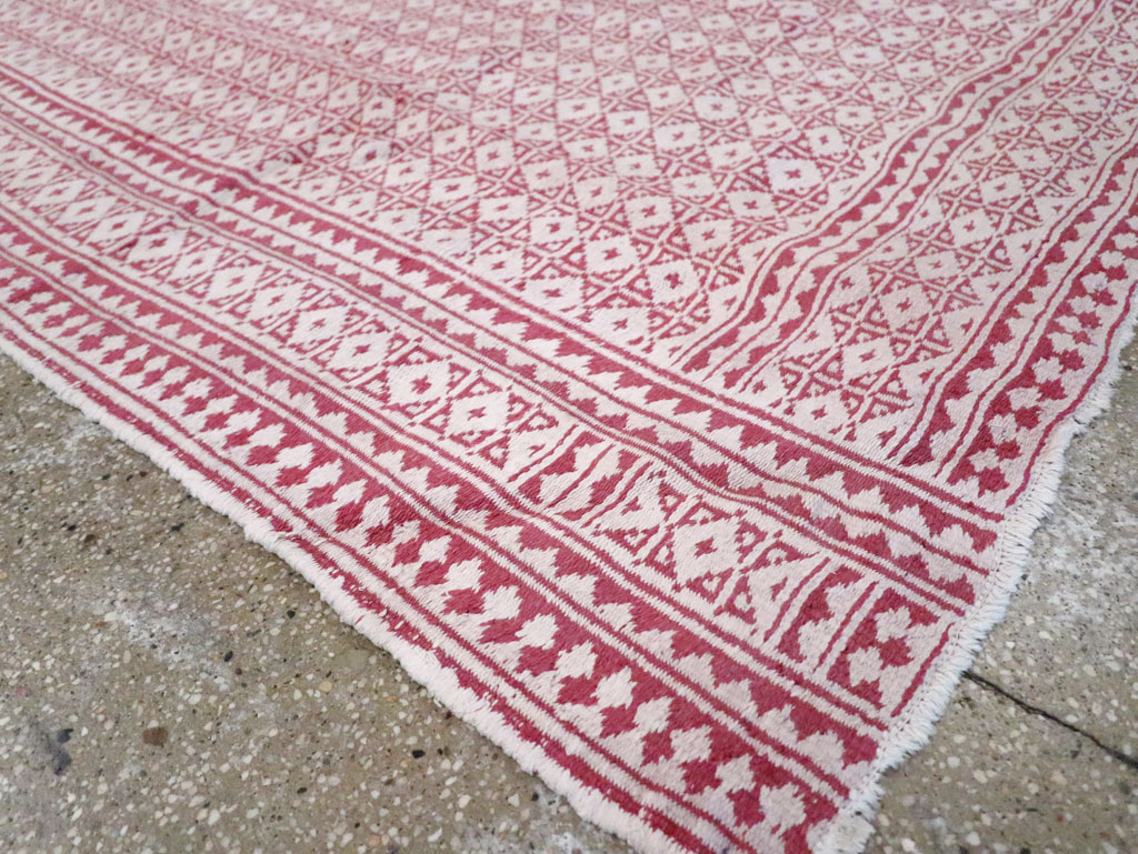 Vintage Persian Reversible Flatweave, No.26598 - Gsblank