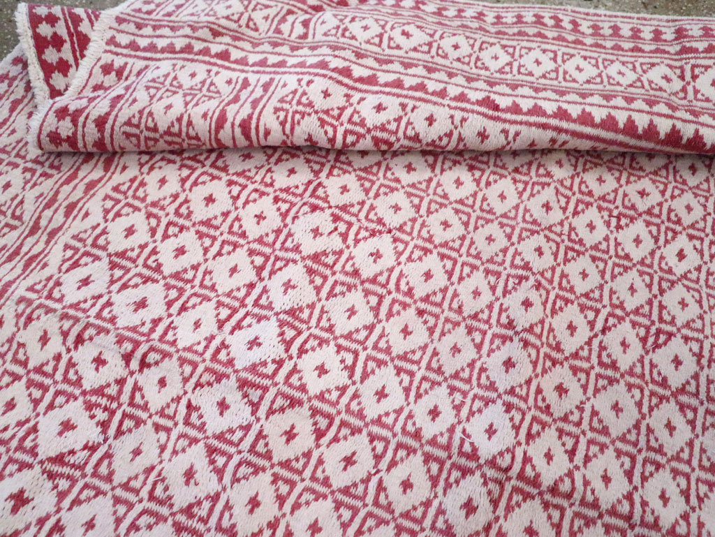 Vintage Persian Reversible Flatweave, No.26598 - Gsblank